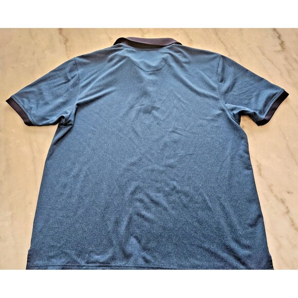 PGA TOUR Golf Men's Golf Blue Short Sleeve Collared Polo Shirt Size XXL - Picture 2 of 7